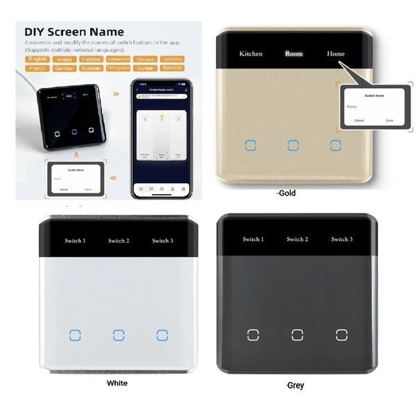 Smart LED Screen Switch